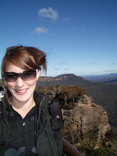 Me at the Blue Mountains