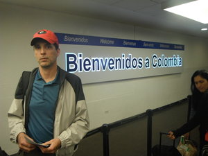 Arrival in Bogota