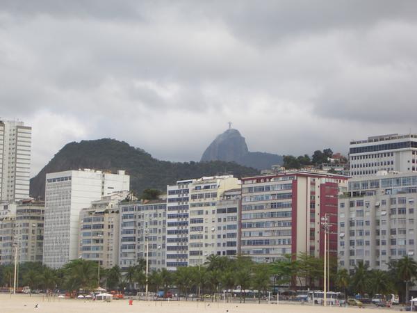 Copacabana ... The Christ in the clouds