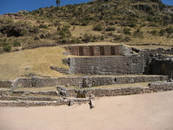 Old Inca baths