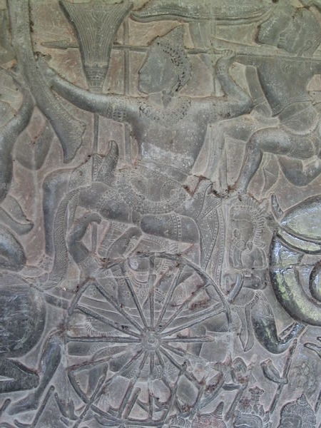 Bas relief, Angkor Wat