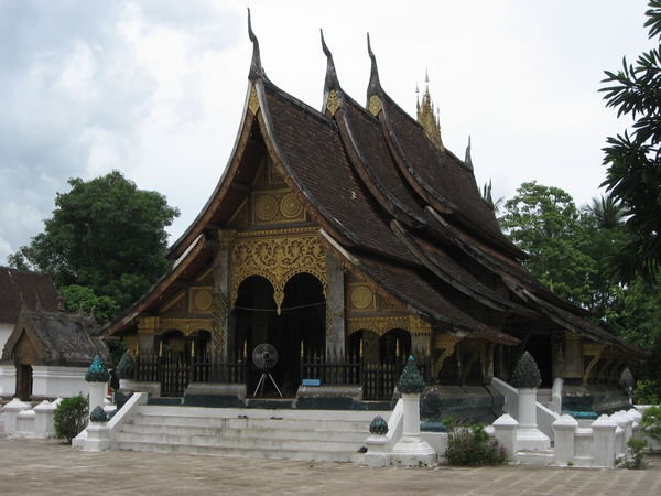 Luang Prabang's oldest temple from the front