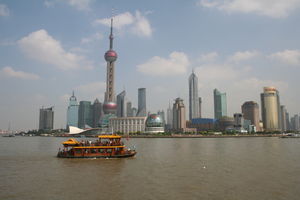 Pudong Skyline from the Bund