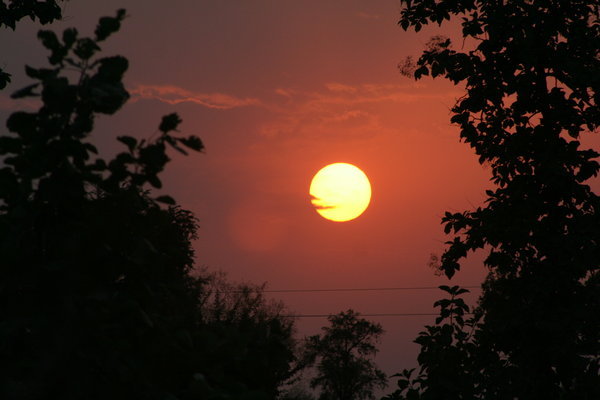 Sunset at Panna