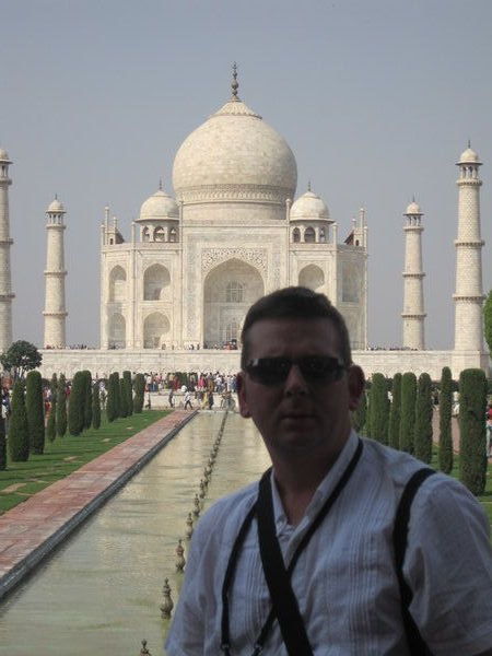 Russ at the Taj Mahal