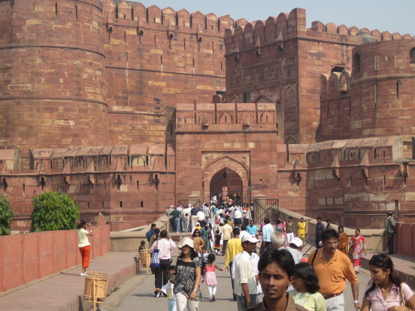 The Red Fort at Agra