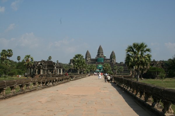 Causeway to Angkor Wat