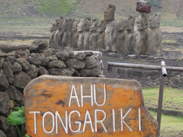 2nd stop Ahu Tongariki