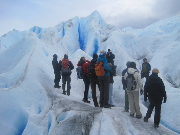 Glacier treking