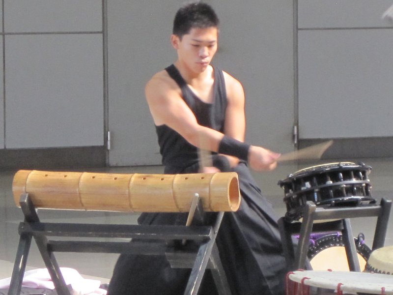 Traditional drummer
