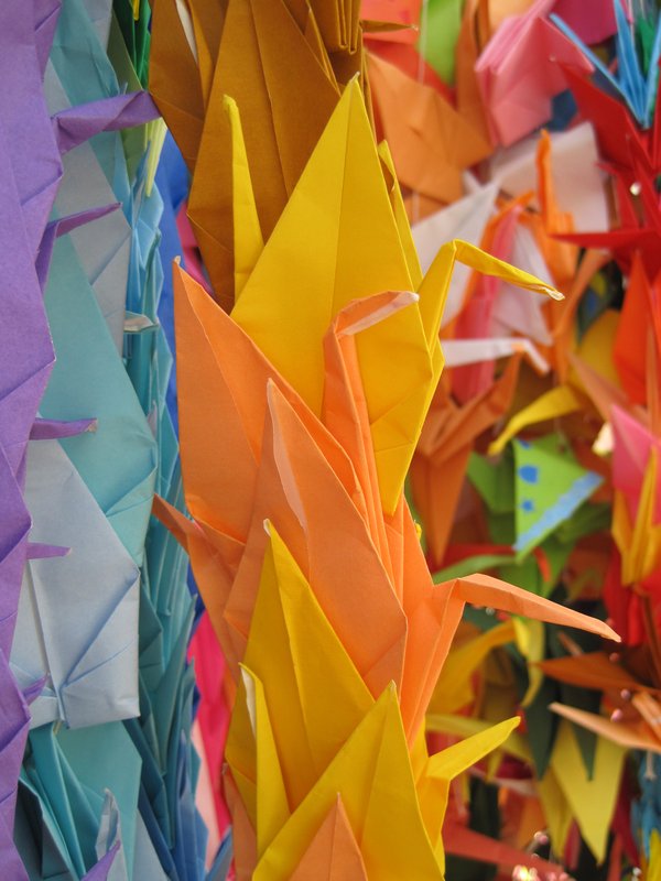 Paper cranes 