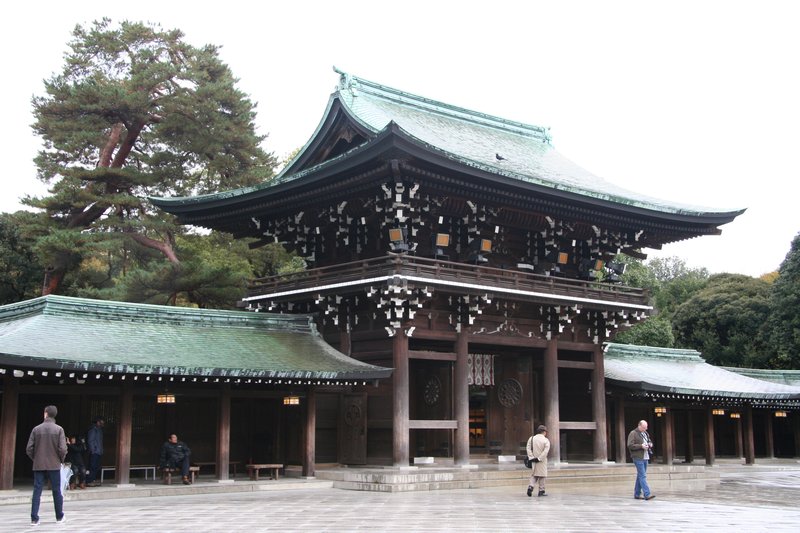 Meiji Shrine in Yoyogi Park
