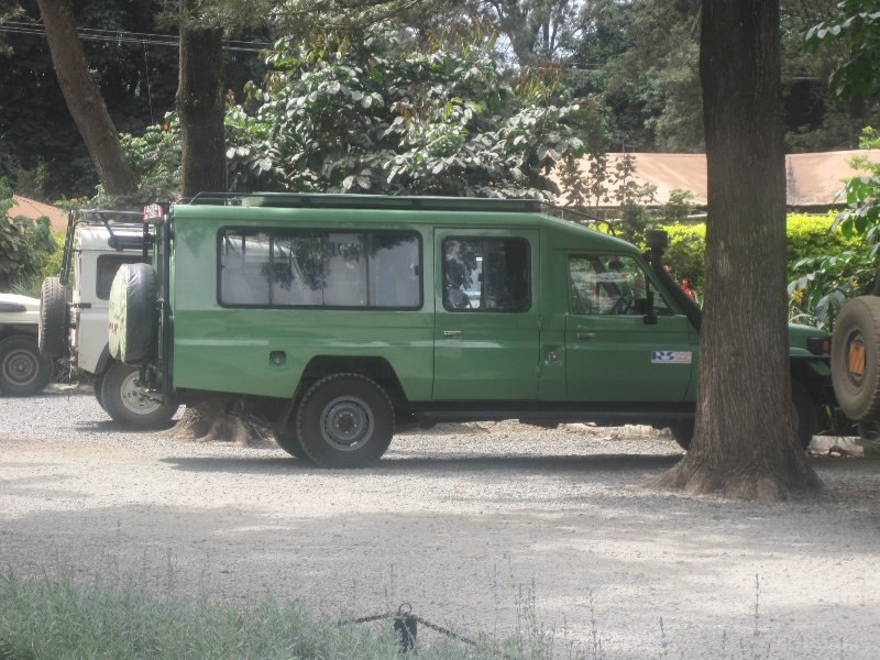 Our safari vehicle 