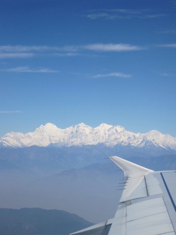 The Himalaya from the plane