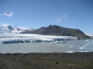 same ice cap- new glacier