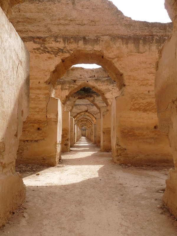 Stables of Moulay Ismail, Meknes.