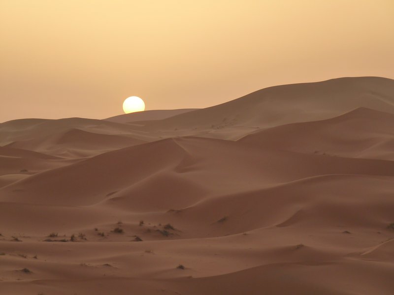 Sunrise, Sahara.