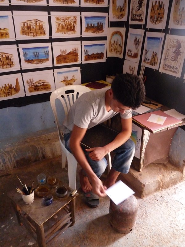 Local Craftsman, Ait Benhaddou.