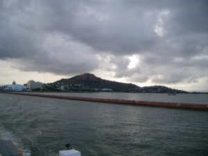 this one is from the back of the boat looking at townsville