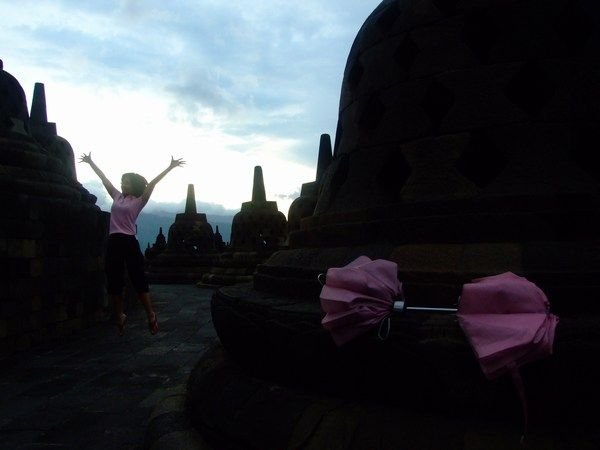 La vie en rose - Borobudur