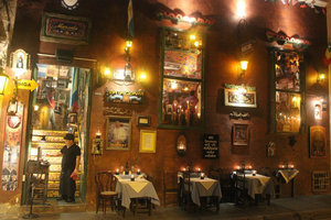 Argentijns café by night