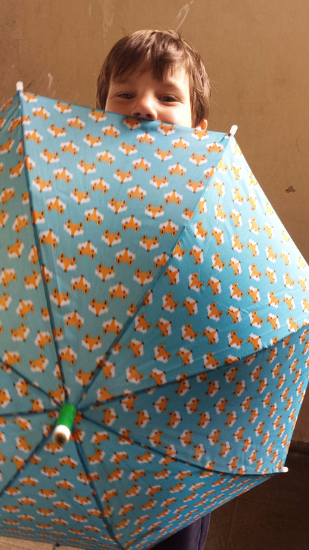 Nieuwe paraplu!