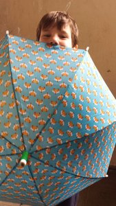 Nieuwe paraplu!