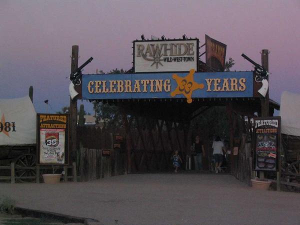 Entrance to Rawhide