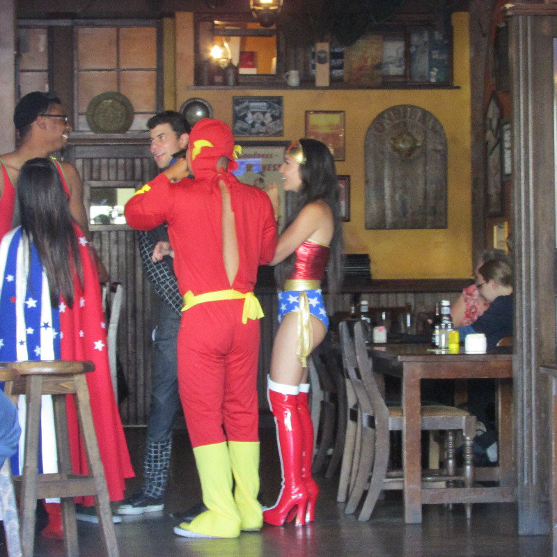 I guess even Flash needs a drink now and again...