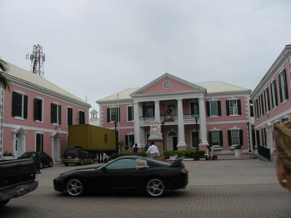 Pink Government Buildings