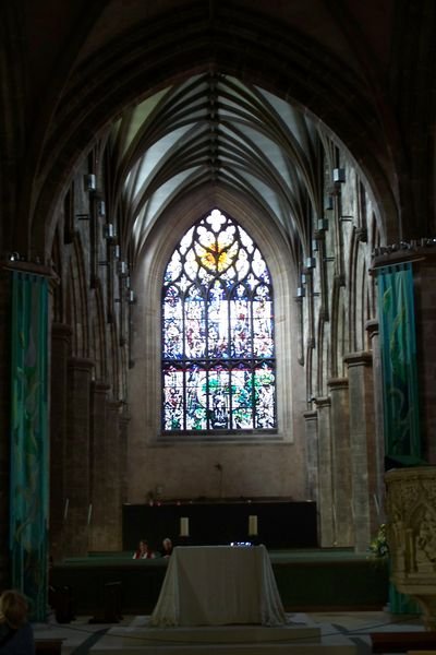 Inside St. Giles Cathedral