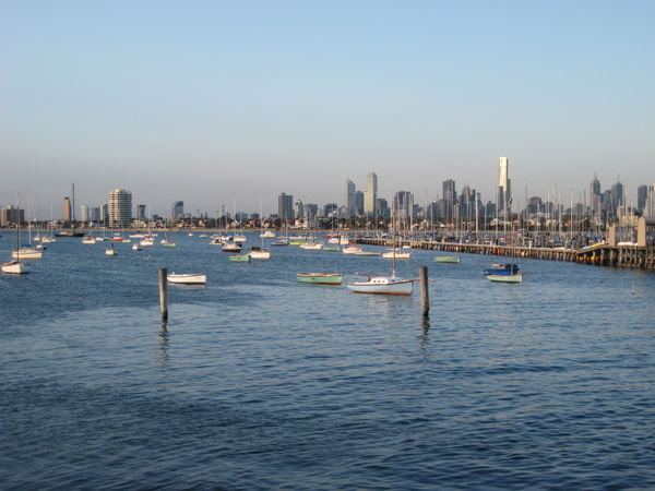 Melbourne from St Kilda Pier
