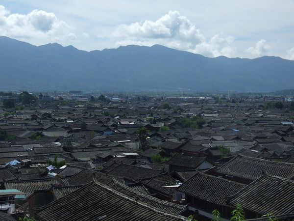 Dachy Starowki w Lijangu