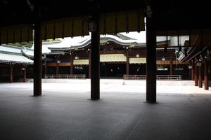 Świątynia w parku Yoyogi