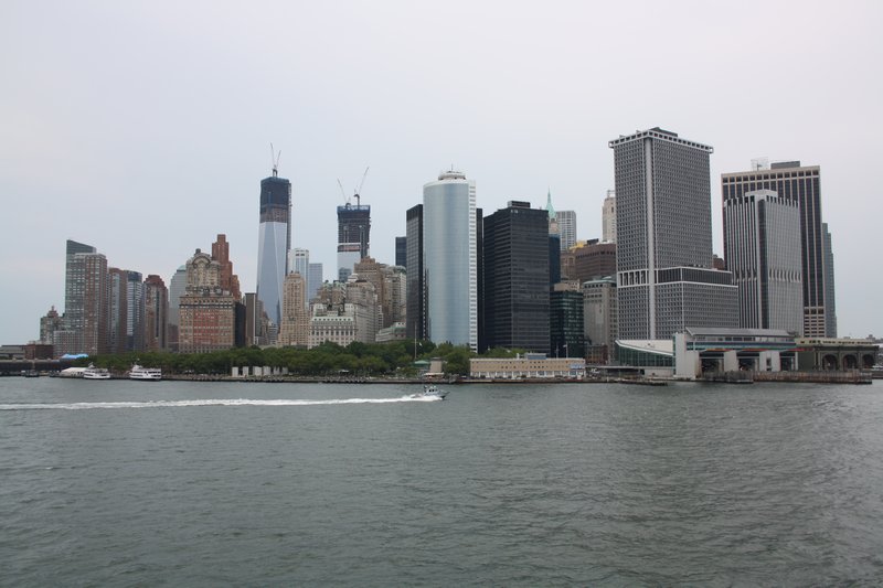 Manhattan widok z promu