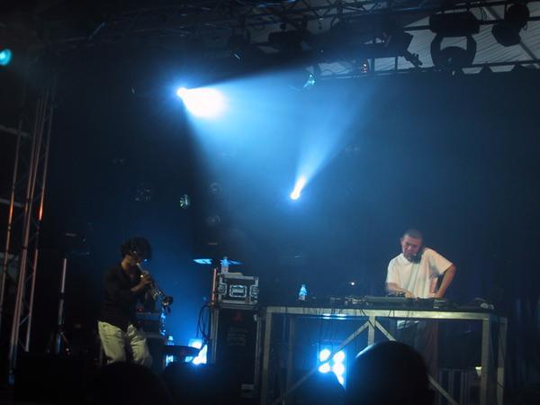 Toshinori Kondo and DJ from Praxis