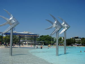 The lagoon by day