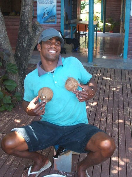 Moses and his coconuts!
