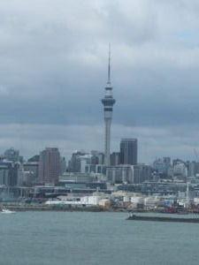 Auckland and Sky tower