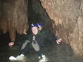 Laura in the cave!