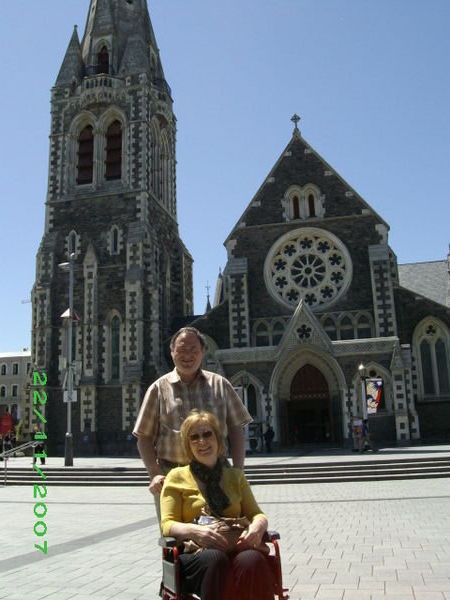Ma & Pa in Christchurch!