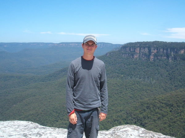Chris and Blue Mountains