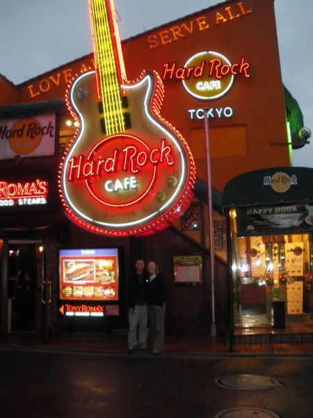 Last Meal at the Hard Rock Cafe!