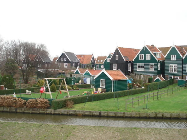 The houses of Marken