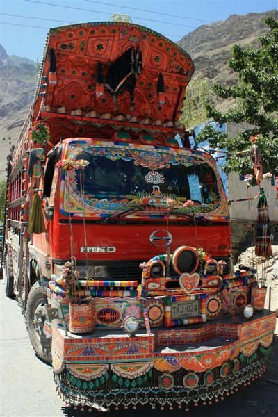Pakistani truck