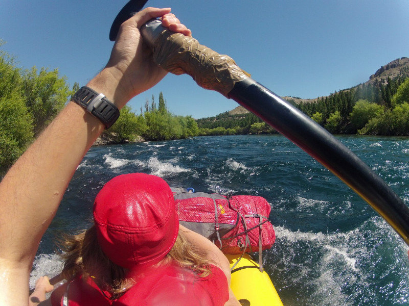 Packrafting the Rio Limay