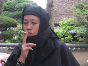 ninja cigarette ad