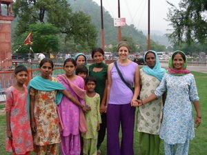 Some lovely women I met in Haridwar