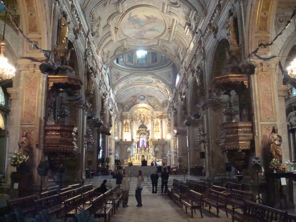 Stunning cathedral in Santiago