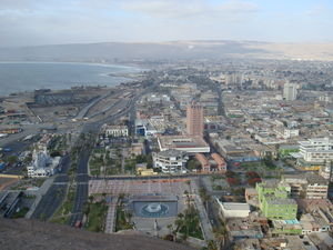 Arica from the mountain